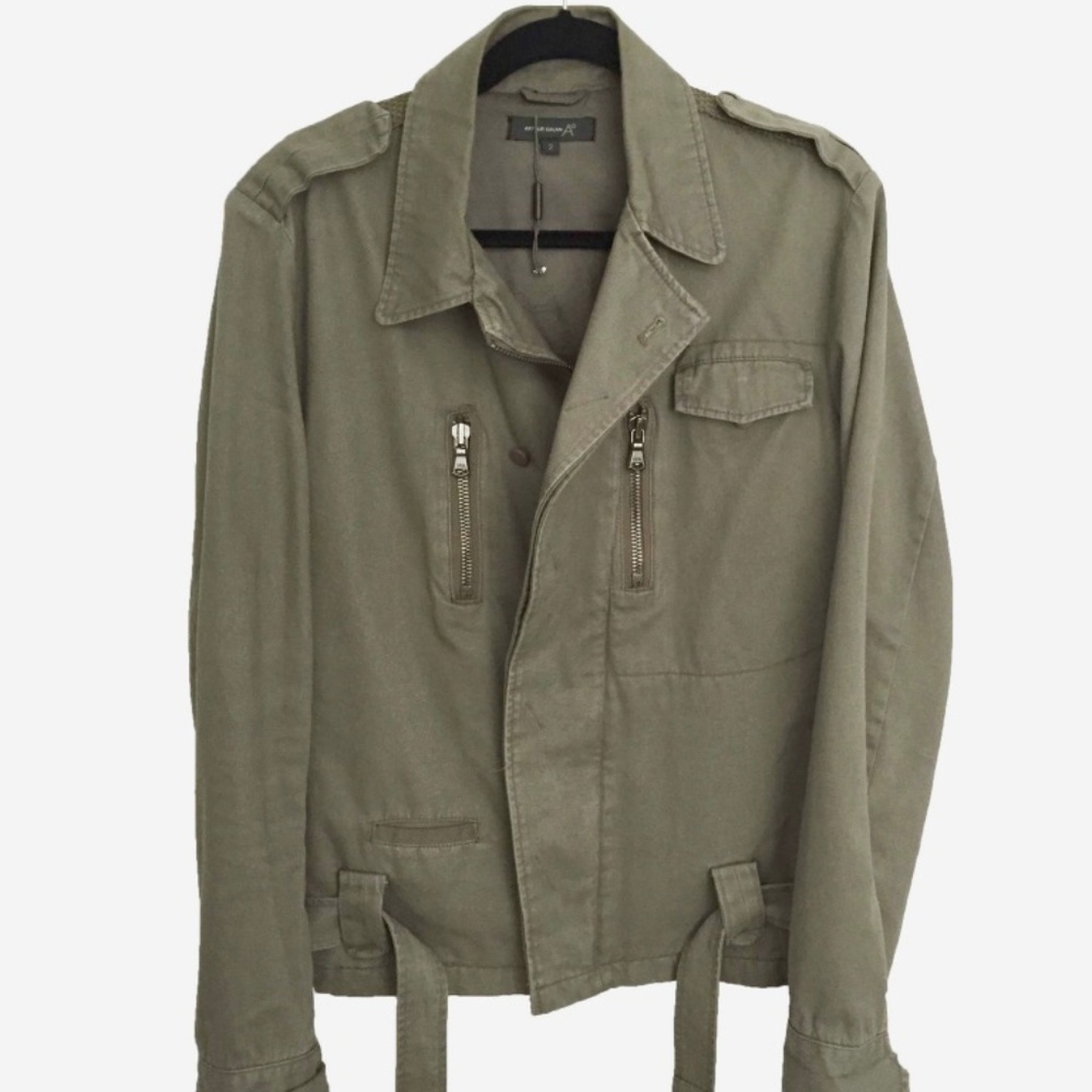 Arthur Galan Australian Design Mesh Belted Jacket